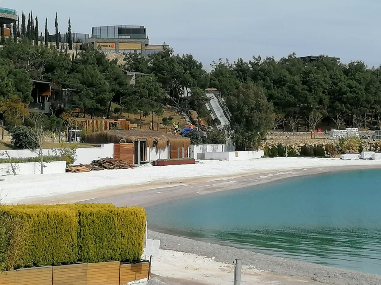 Maldivler makyajlı plaj!